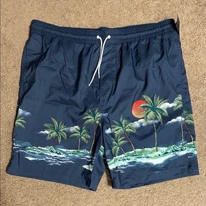 Old-Navy Mens Island Swim Trunks